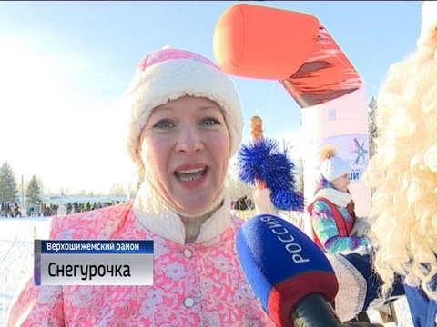 В Верхошижемском районе прошла новогодняя гонка