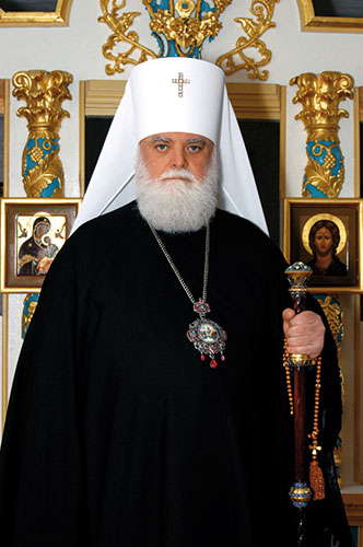 В Успенском соборе состоялась панихида по митрополиту Хрисанфу.