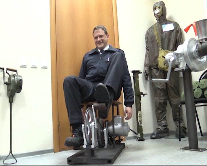 В Кирове побывала делегация пожарных из Германии