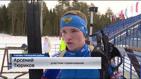 В Перекопе прошли областные соревнования по биатлону памяти заслуженного тренера Николая Мочалова