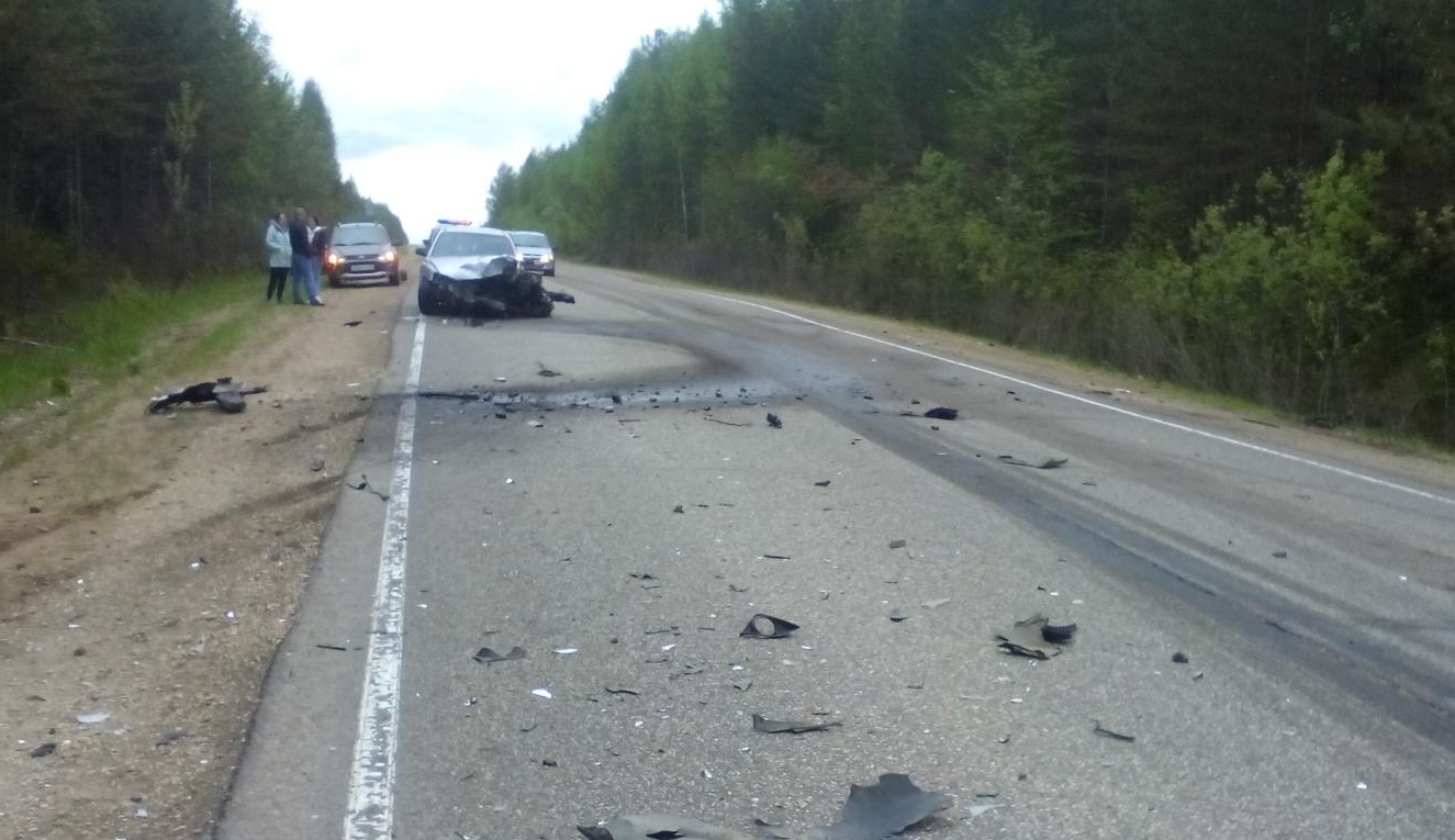 В Советском районе столкнулись две иномарки.
