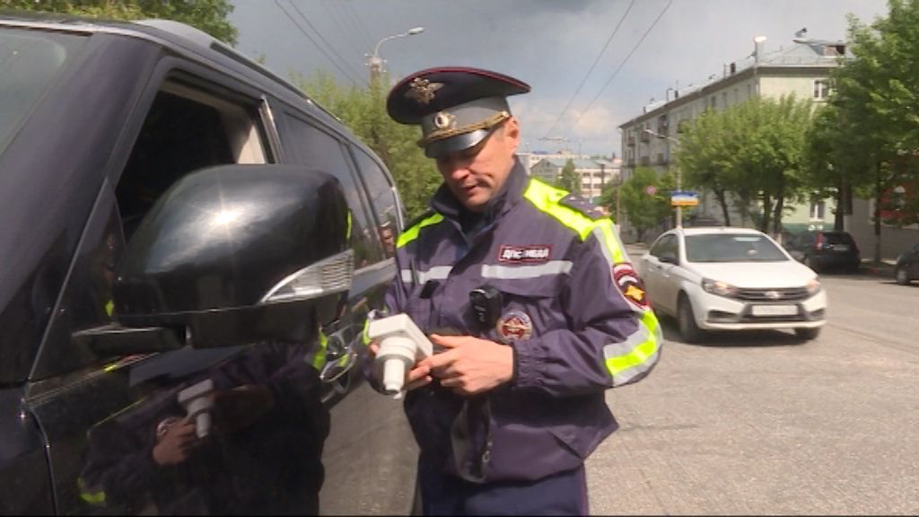 Рейд ГИБДД по тонировке