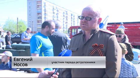 В Кирове прошел парад ретротехники 
