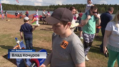 В Верхошижемье местные энтузиасты организовали регату