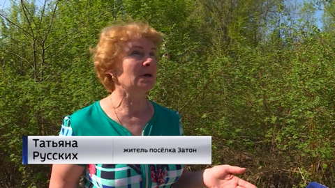 Котельничский Затон буквально утонул в мусоре