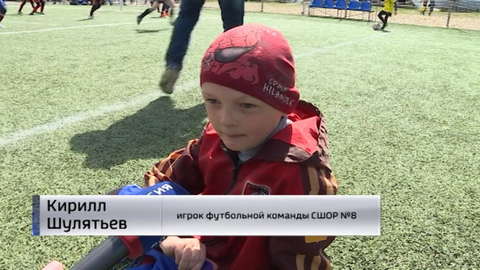 На стадионе "Динамо" прошел первый детский областной турнир по мини-футболу