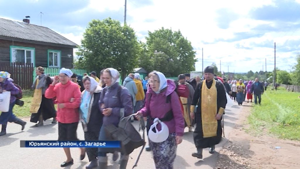 Великорецкий крестный ход в Загарье