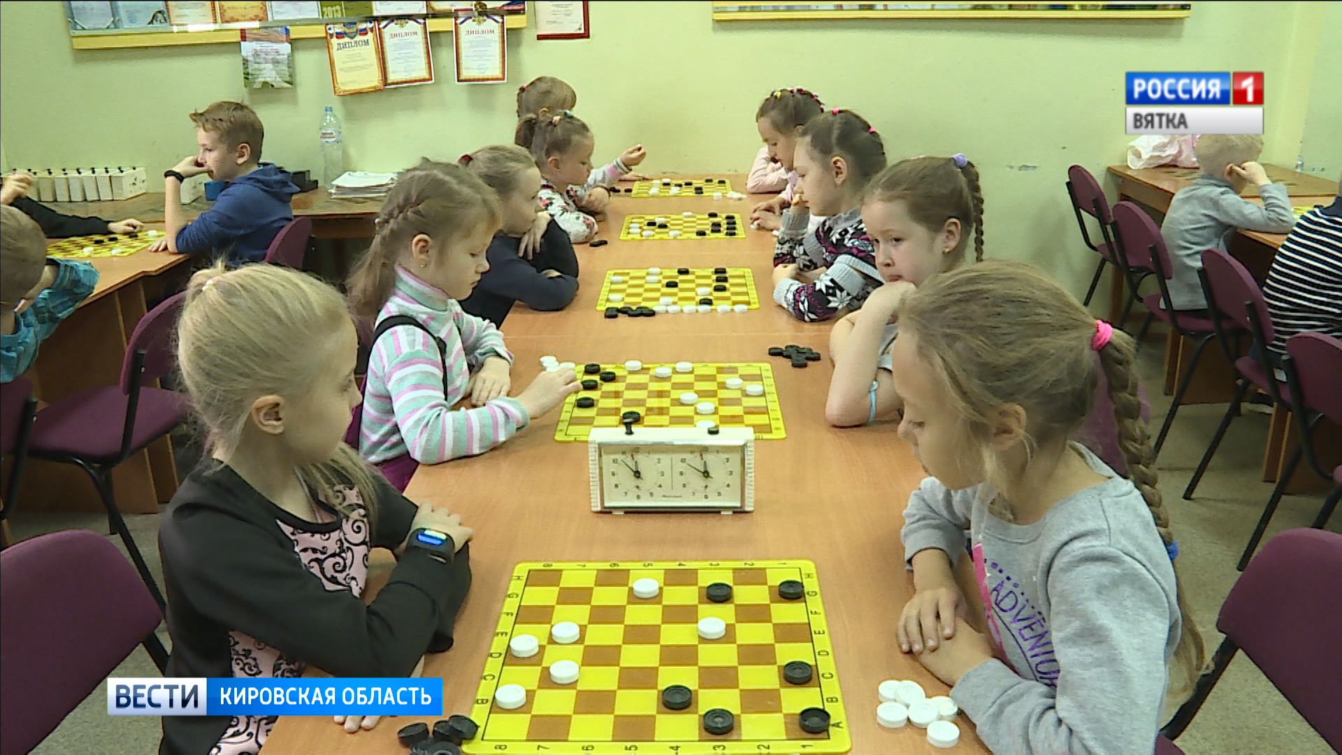 В Кирове прошло городское Первенство по шашкам