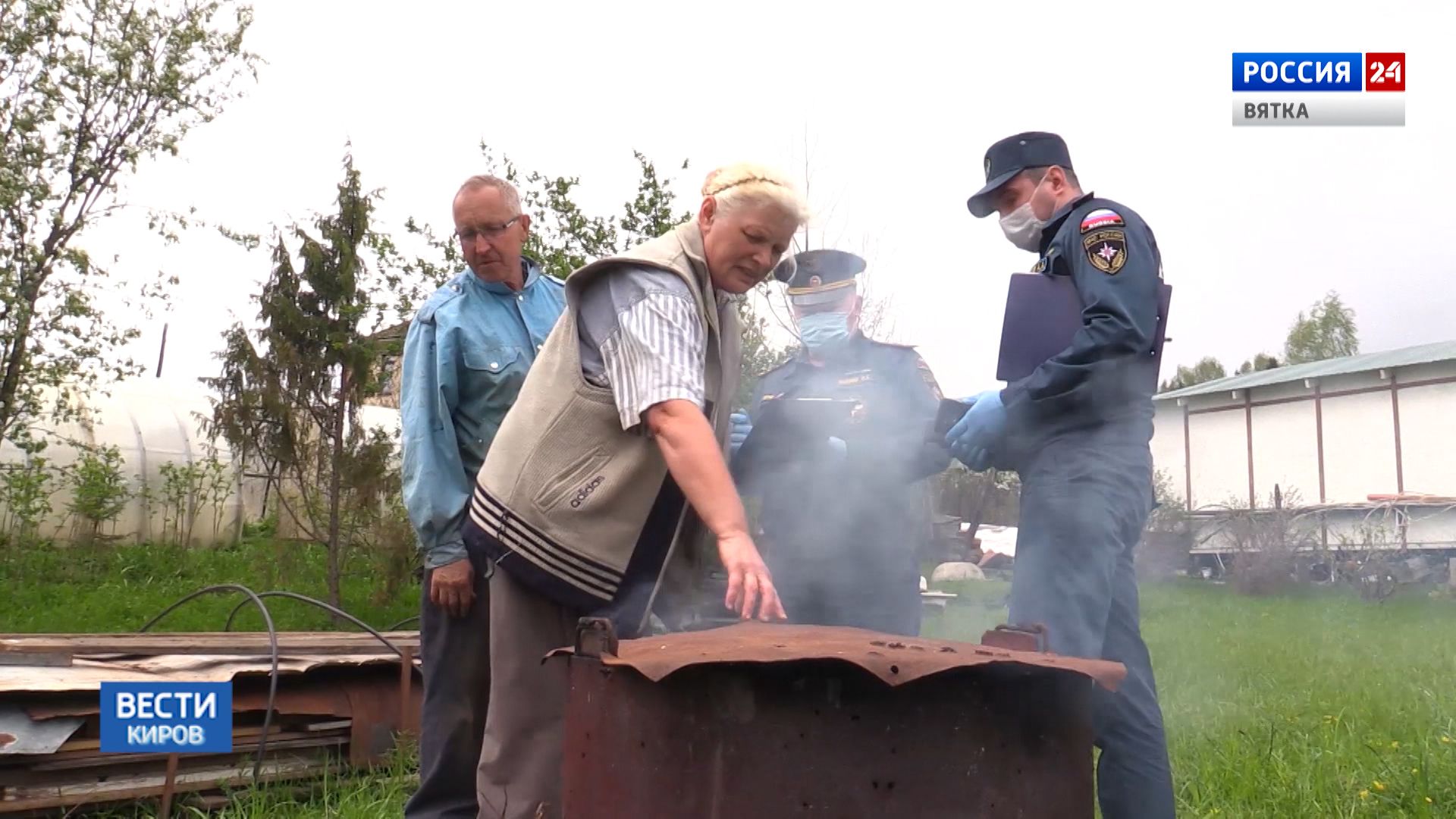 Садоводов предупреждают о соблюдении правил пожарной безопасности