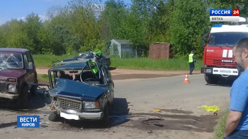 В Кирово-Чепецке в ДТП пострадали пять человек