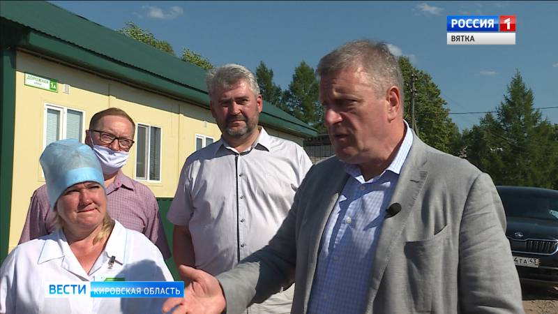 Игорь Васильев посетил ФАП в Кирово-Чепецком районе