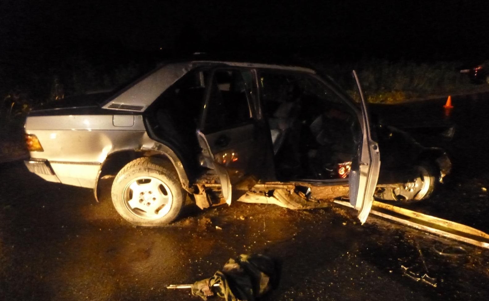 В Кирове в аварии погиб 18-летний водитель «Мерседеса»