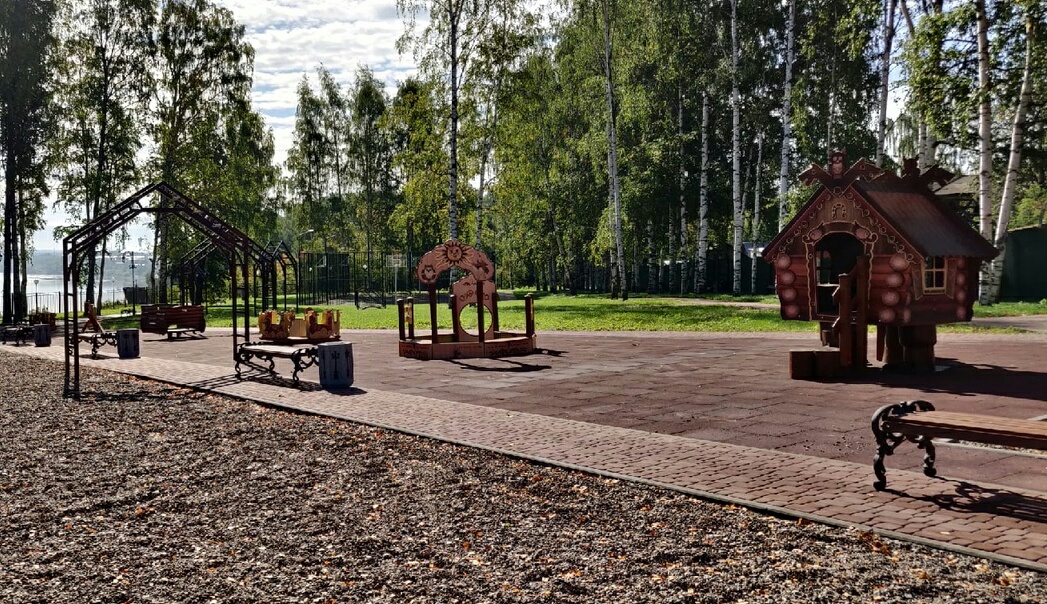 В Слободском открыли Детский парк имени Пушкина