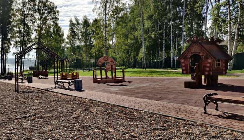 В Слободском открыли Детский парк имени Пушкина