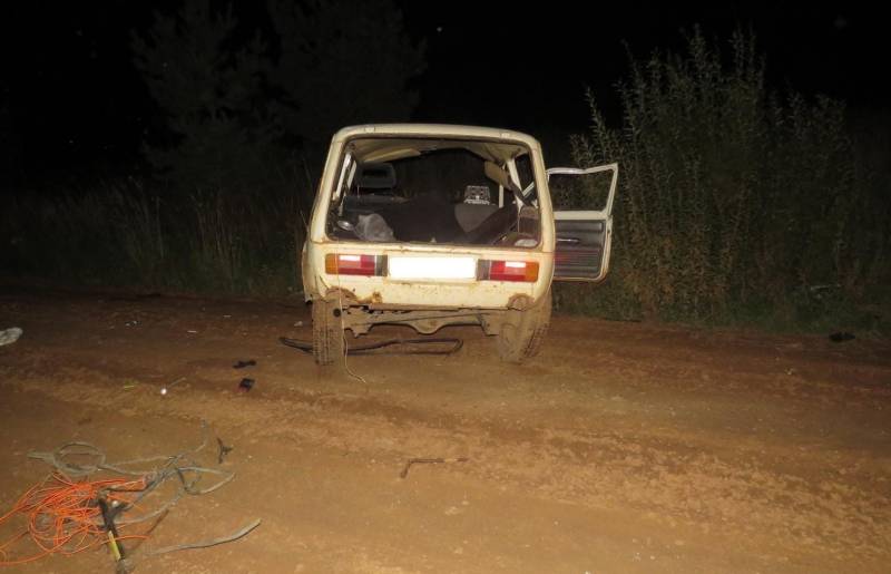 В Богородском районе в опрокинутой бесправником «Ниве» погибла пассажирка