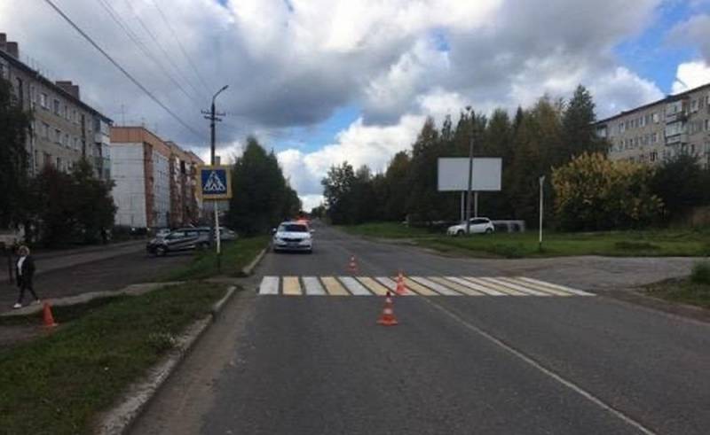 В Омутнинске иномарка на пешеходном переходе сбила 40-летнюю женщину