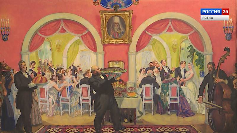 Искусство увидеть …История одной картины: «Свадебный пир» (1917г.)