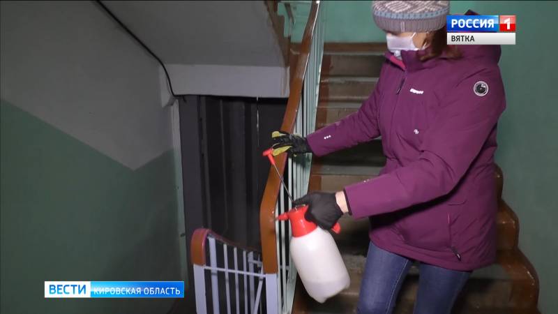 В Кирове санитарная обработка проводится в 85% жилых домов