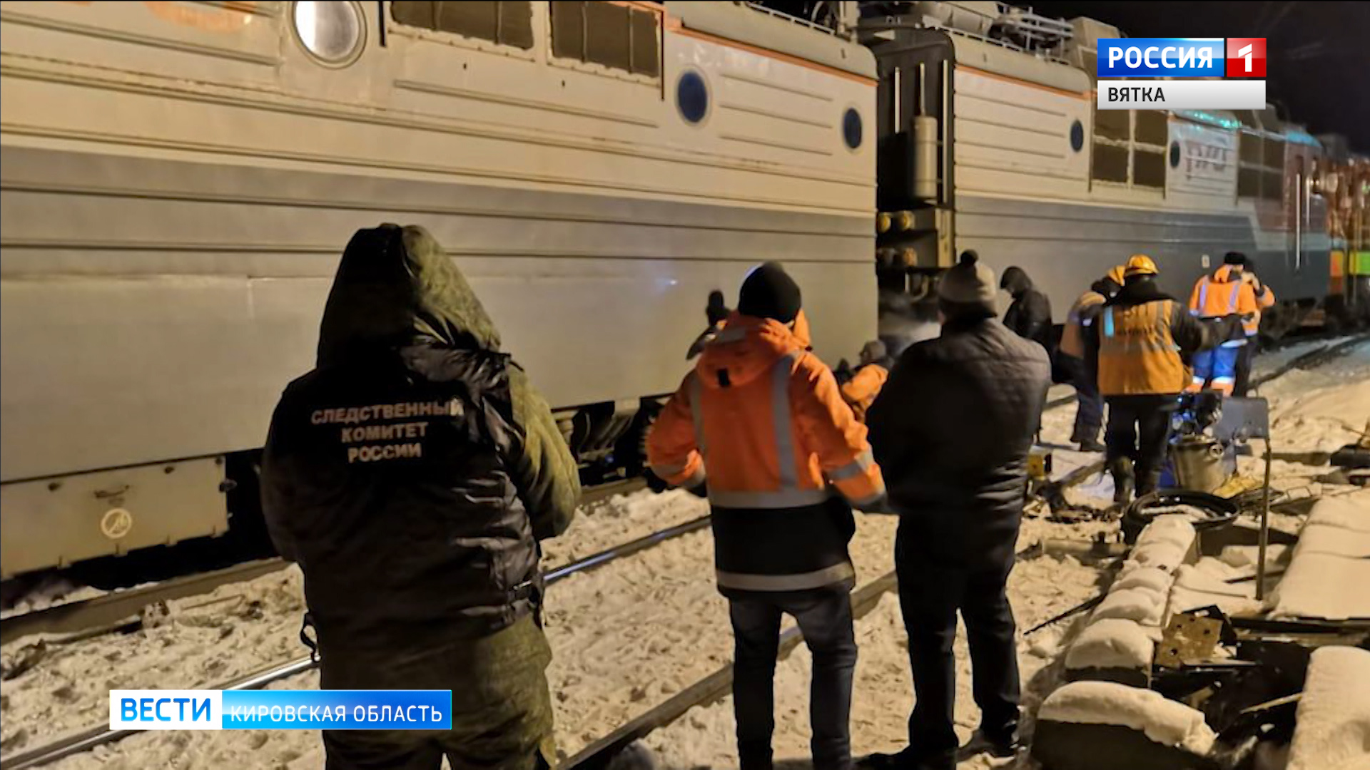 В Лянгасово сошел с рельсов электровоз