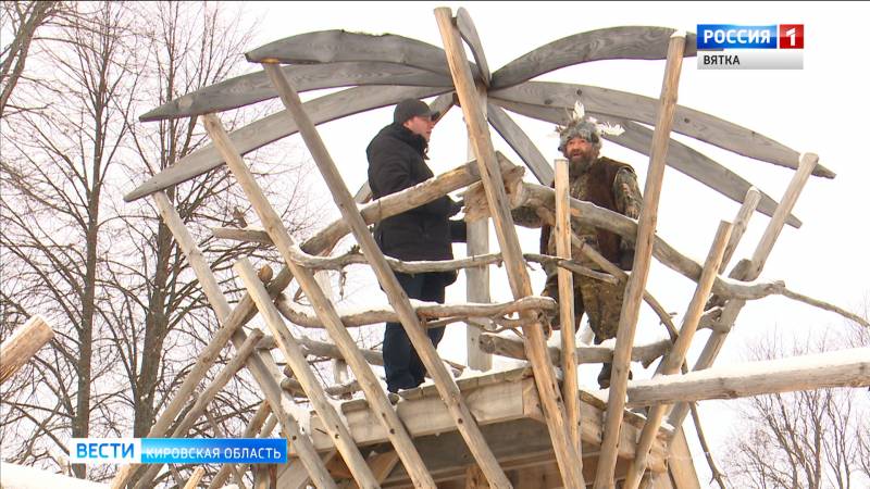 В Верхошижемском районе появился сказочный городок