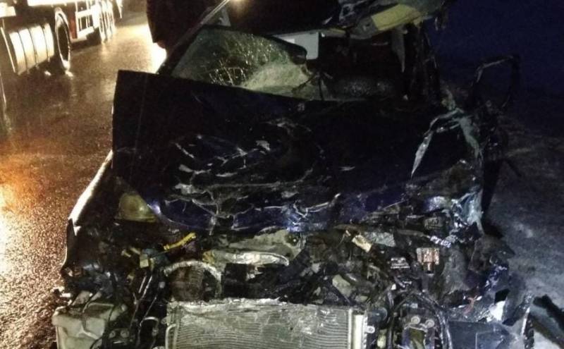 В Тужинском районе водитель иномарки врезался в КамАЗ