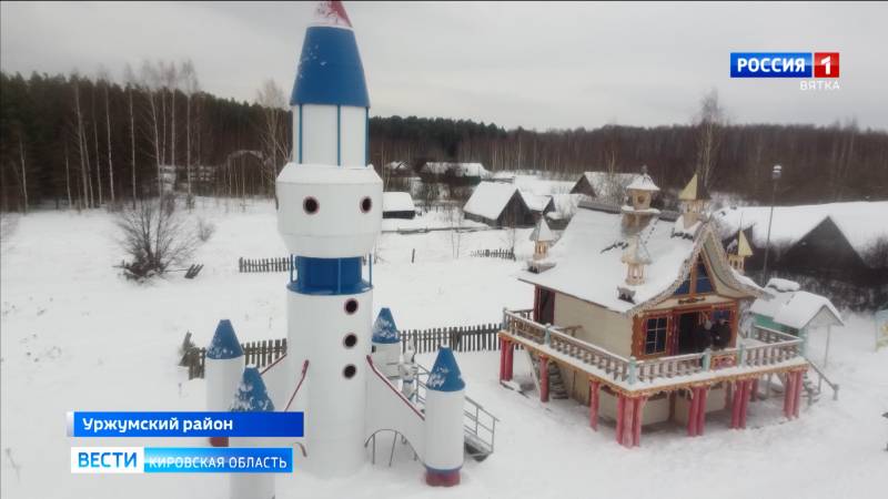 В Уржумском районе умелец построил «Диснейленд»
