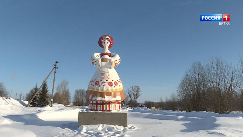 В Куменском районе установили новый арт-объект