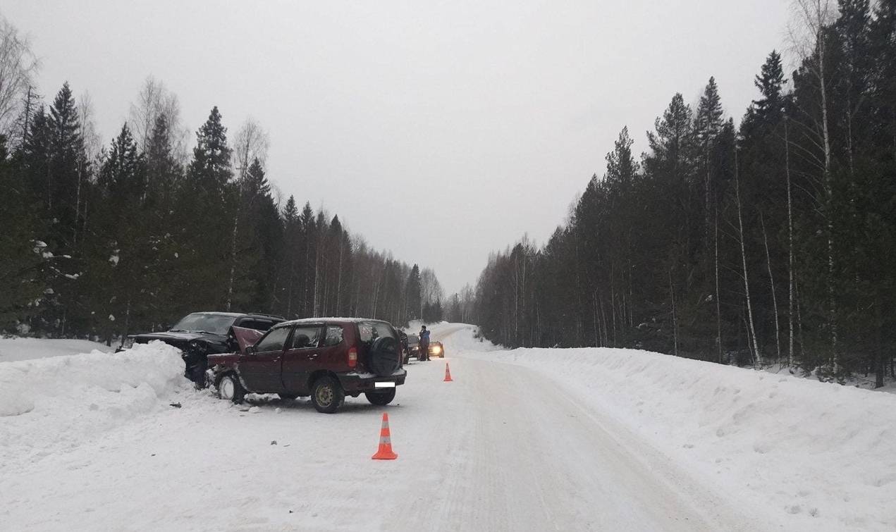 В Омутнинском районе в ДТП пострадал водитель «Шевроле Нива»