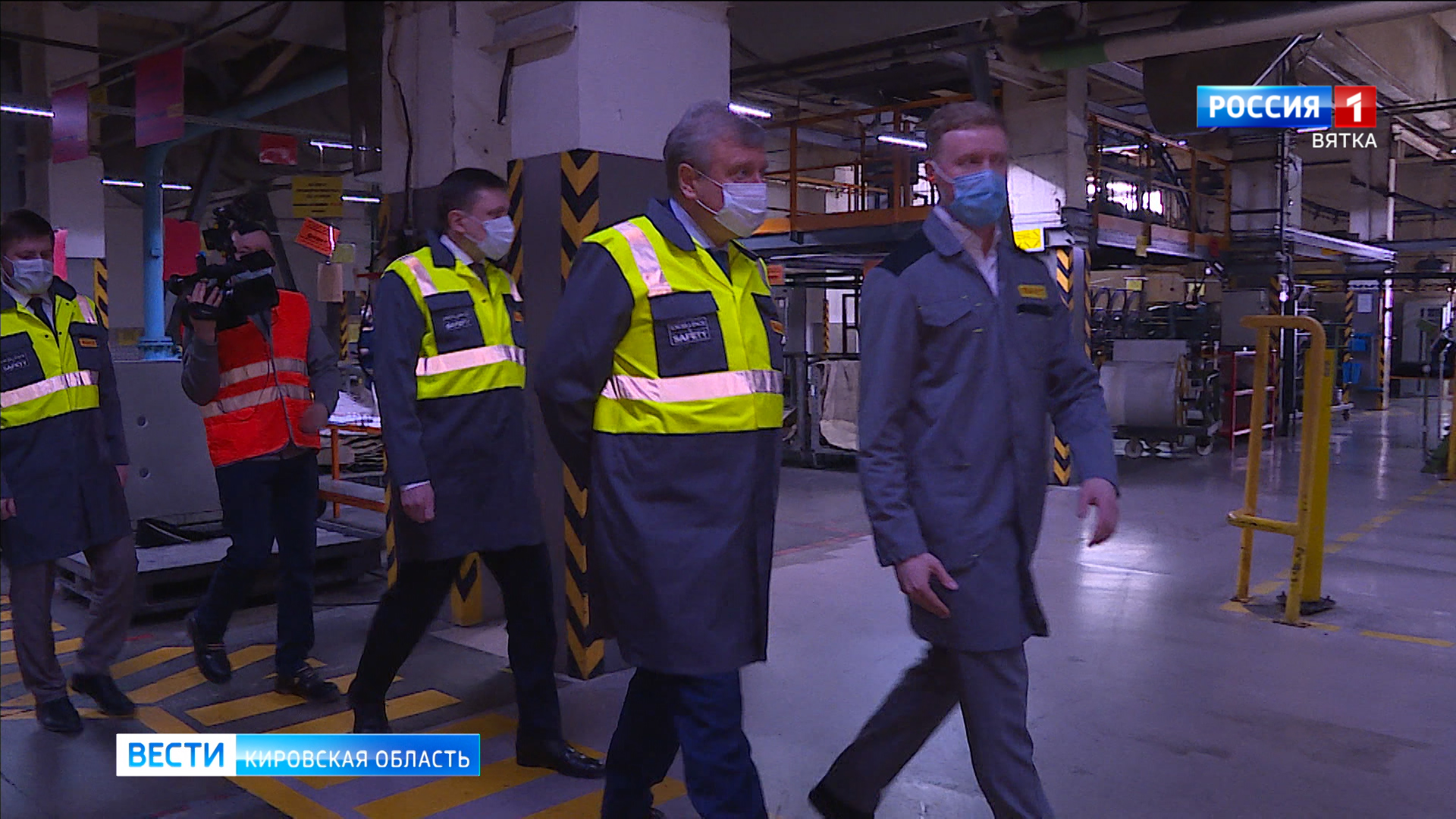Игорь Васильев посетил промплощадку завода «Киров Тайр»