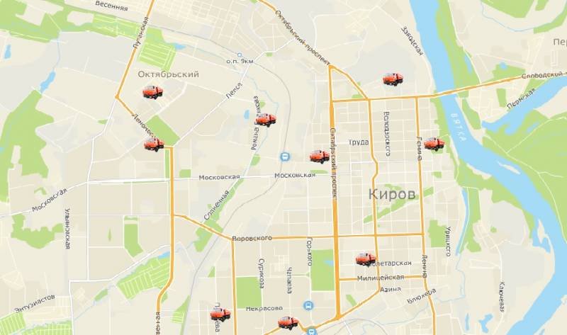 Жители Кирова смогут отследить вывоз мусора через интернет