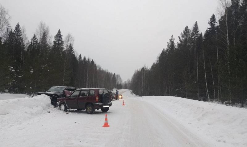 В Омутнинском районе в ДТП пострадал водитель «Шевроле Нива»