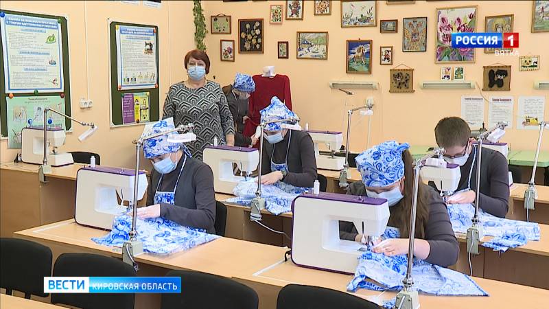 В Котельниче школа-интернат получила современные трудовые мастерские