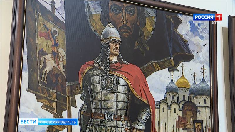 В краеведческом музее открылась выставка о князе Александре Невском