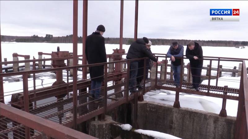 В Кировской области началось обследования гидротехнических сооружений