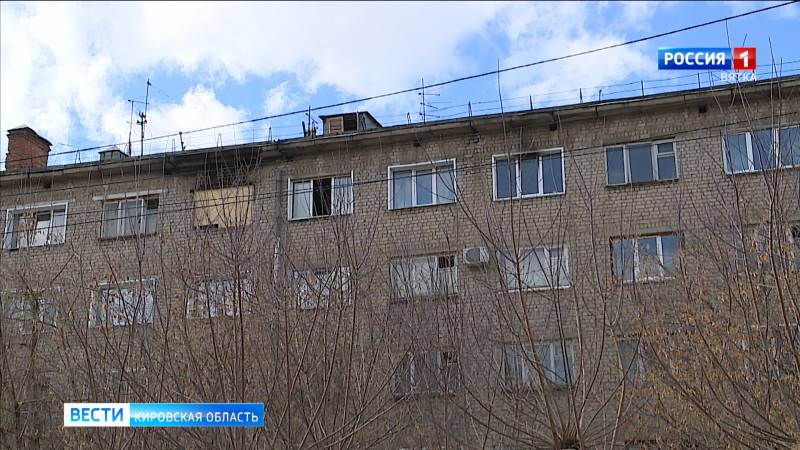 Ремонт общежития в Нововятске  планируют завершить к 1 июня