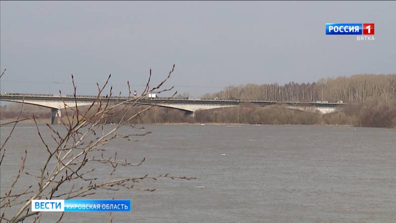 Уровень воды в Вятке в районе Кирова превысил 3 метра