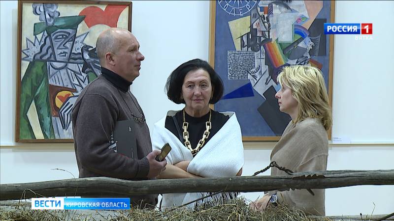 В Вятском художественном музее открылась выставка «Авангард. На телеге в 21 век»