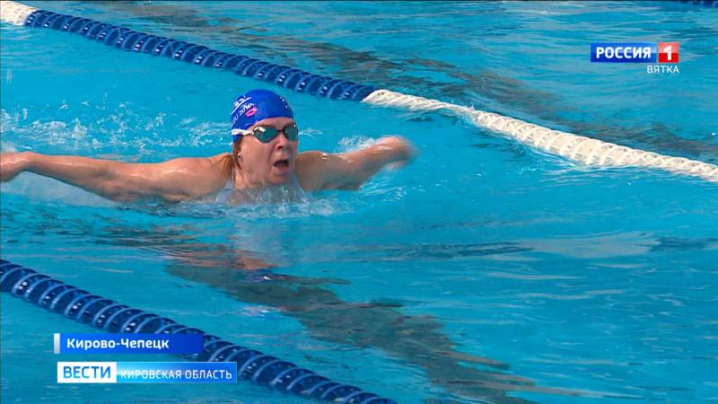 В Кирово-Чепецке прошел ветеранский чемпионат области по плаванию