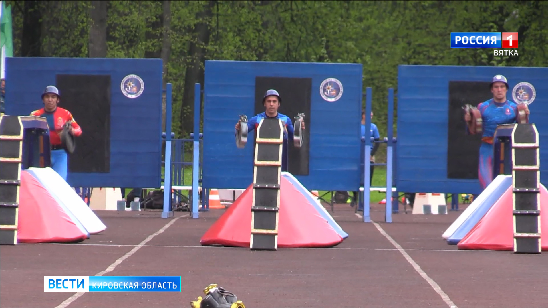 Кировская сборная стала призёром всероссийских соревнований по пожарно-спасательному спорту