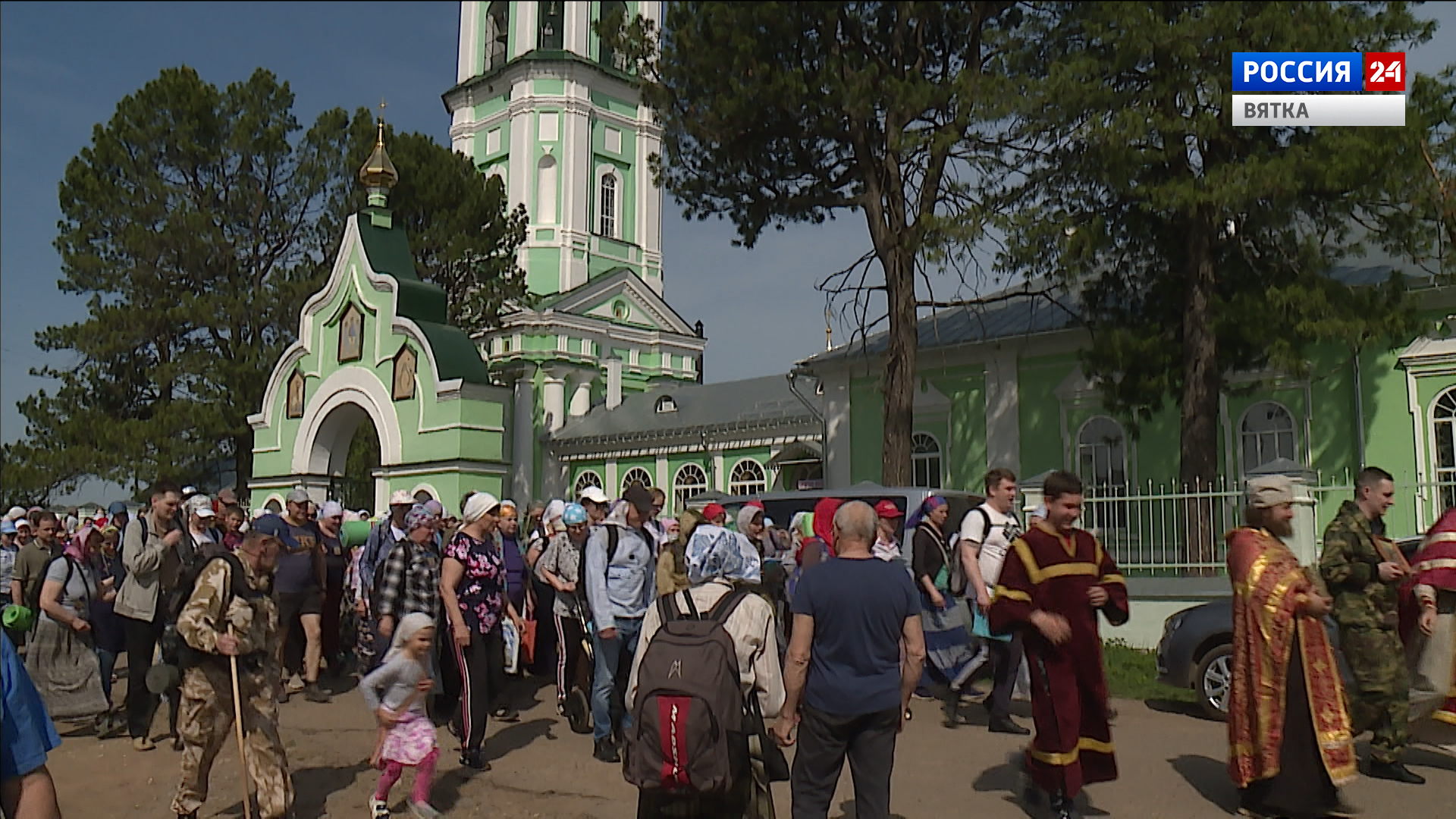 В Кировской области прошел Борисоглебский крестный ход