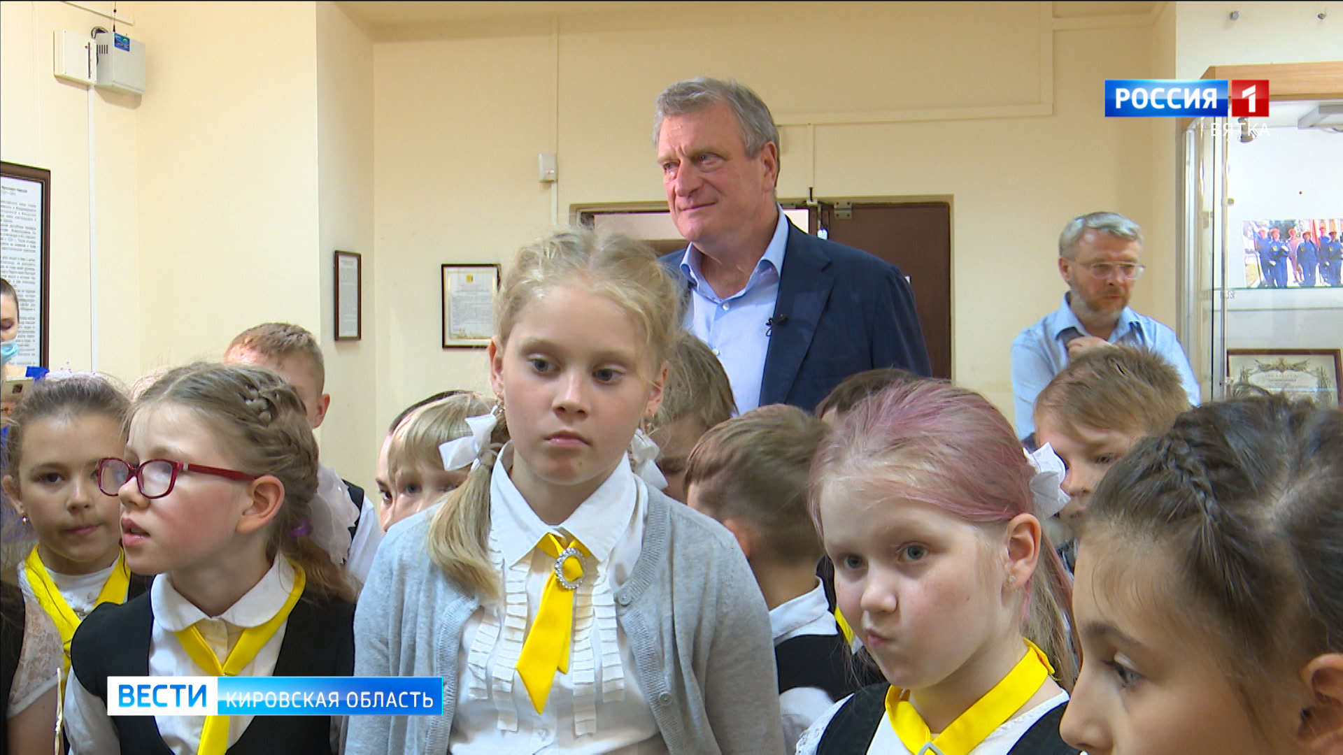 Игорь Васильев со своим подшефным классом посетил краеведческий музей