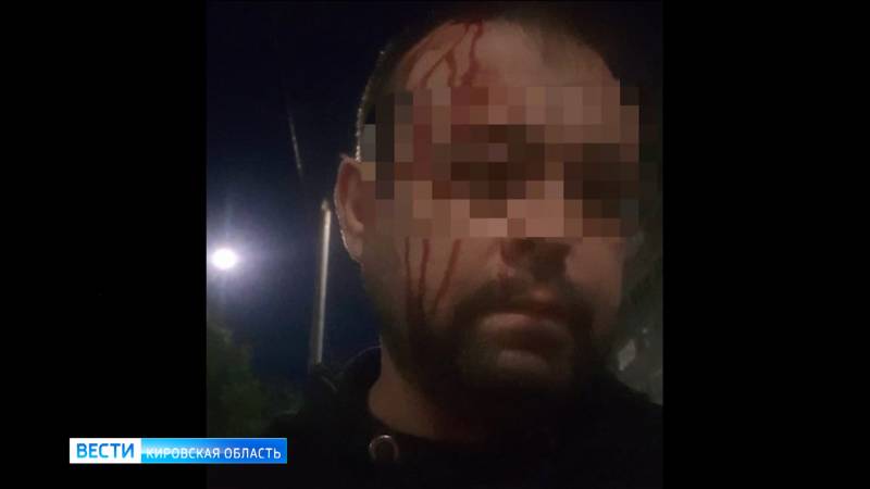 В Кирове на улице Мира избили таксиста