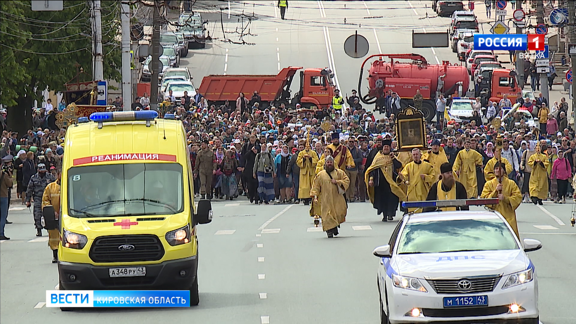 Великорецкий крестный ход отправился в путь