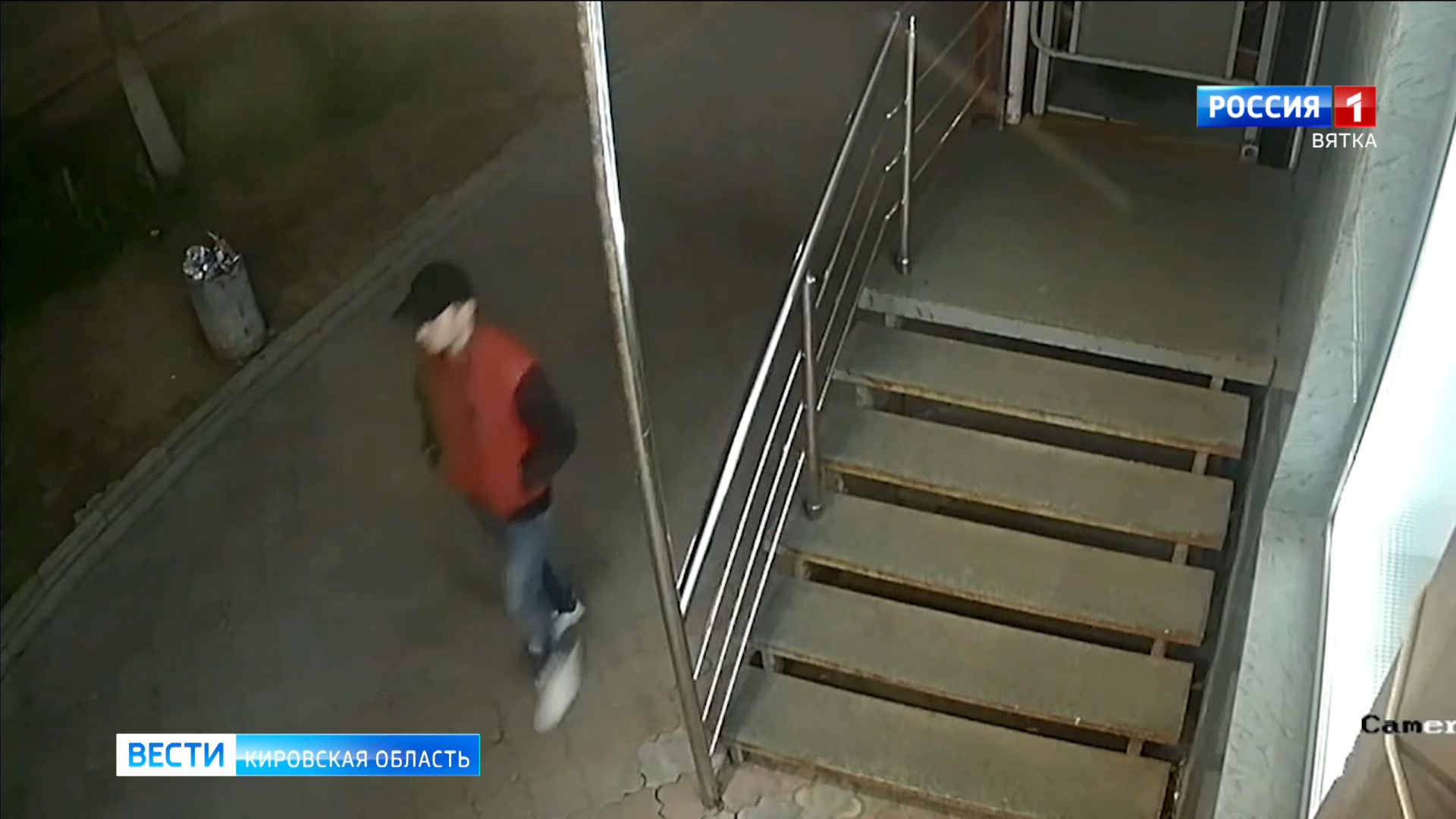 В Кирове устанавливают личность мужчины, причастного к поджогу