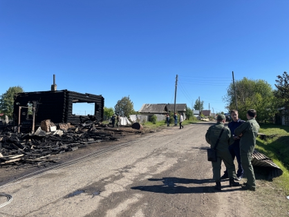 В Слободском районе в пожаре погиб двухлетний ребенок