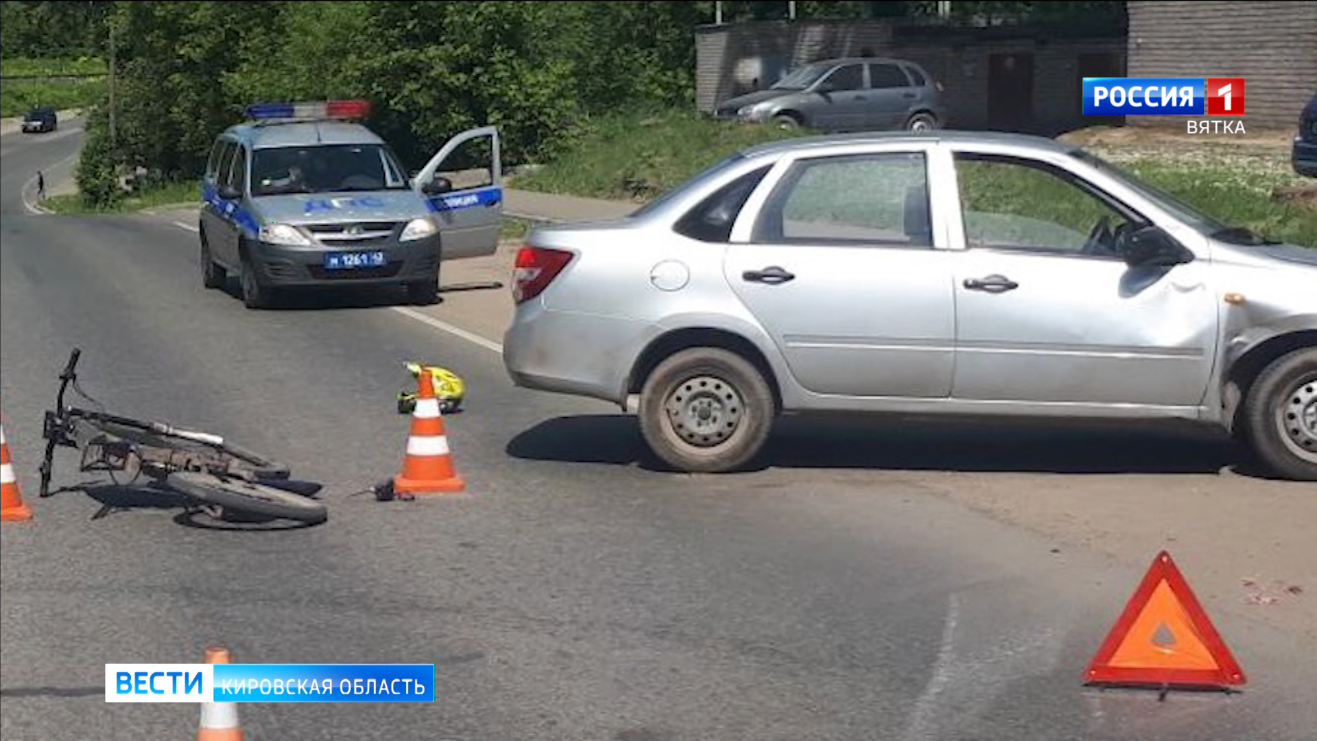 За сутки в Кировской области произошло 7 ДТП, один человек погиб