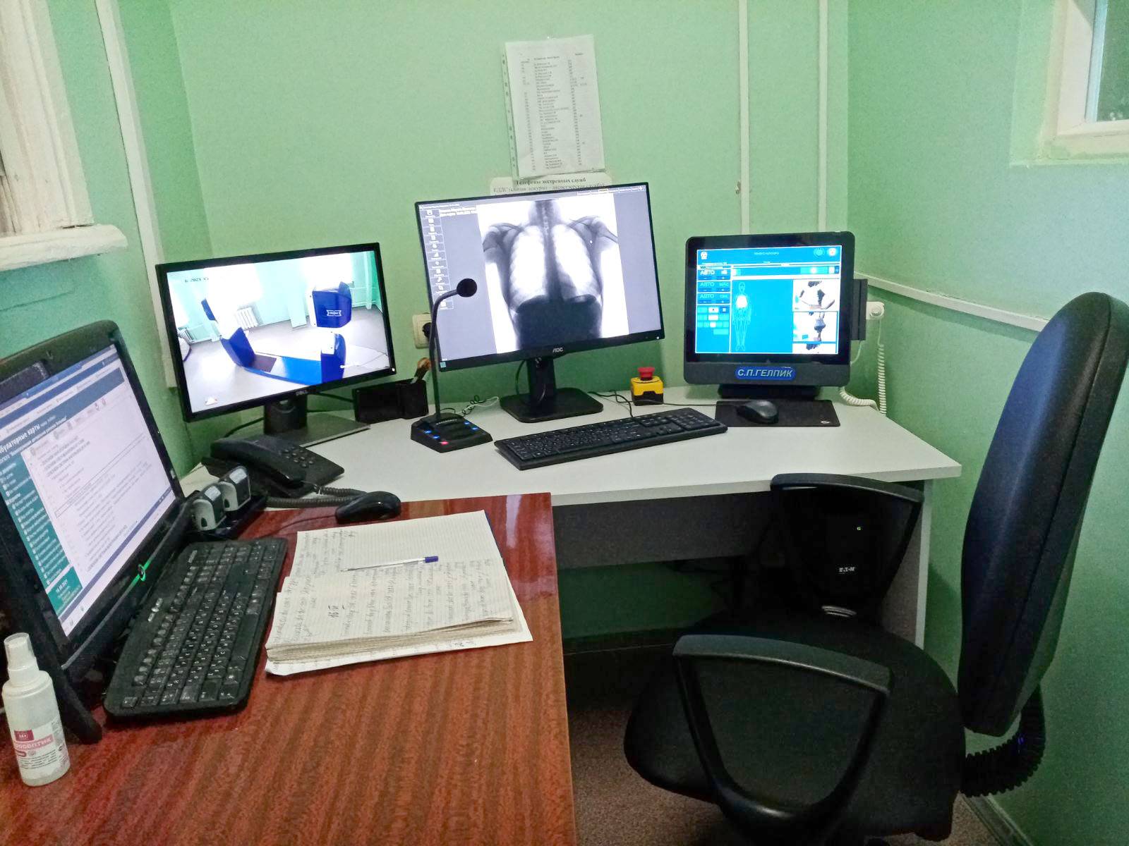 Свыше 400 жителей Белохолуницкого района  прошли обследования на новом флюорографе