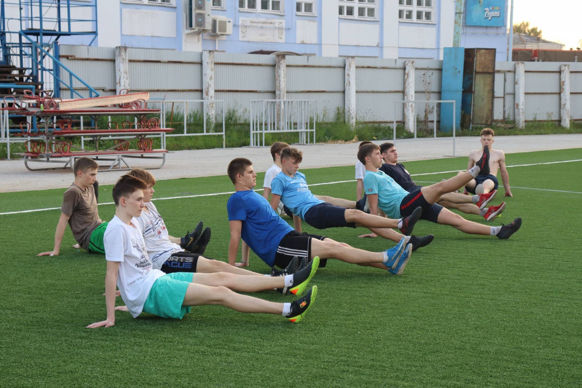 Молодёжная команда «Родина» завершила первые две недели предсезонной подготовки