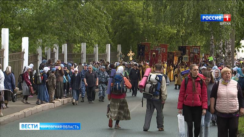 В Кирове вводятся ограничения движения транспорта из-за Великорецкого крестного хода