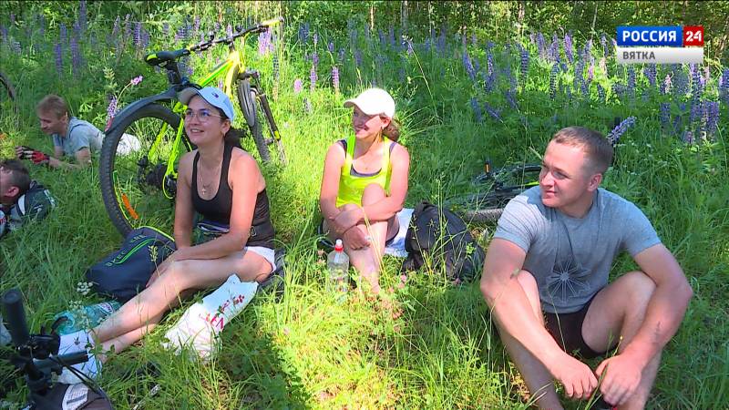 Кировчане совершили велопробег к деревне Рай